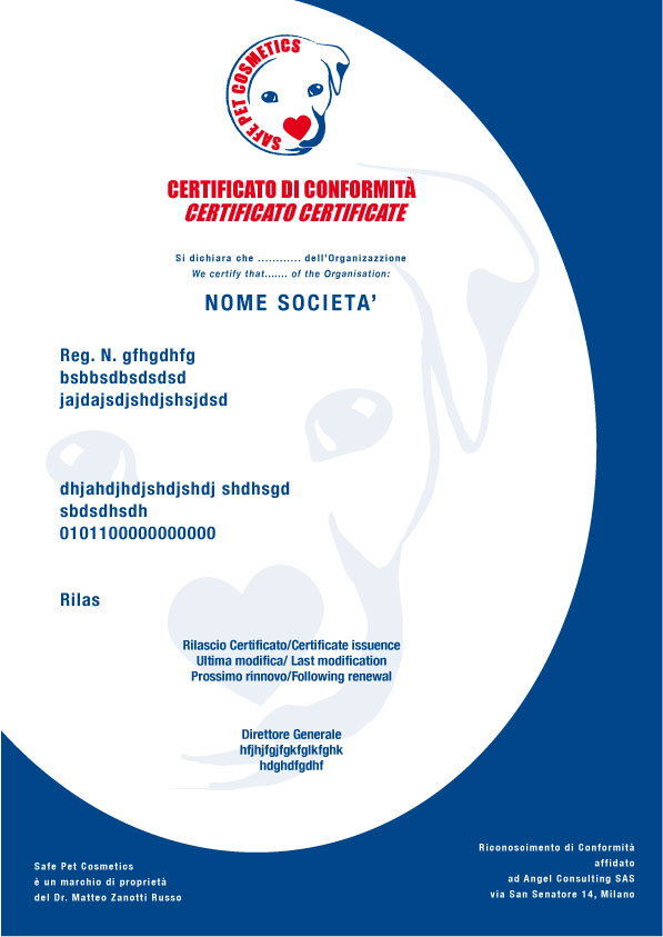 certificazione prodotti cosmetici animali